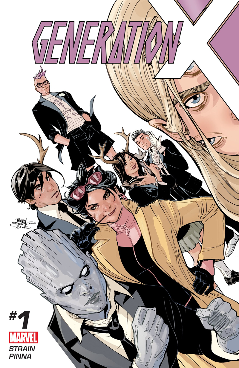 Cover art for Generation X #1 by Terry Dodson and Rachel Dodson